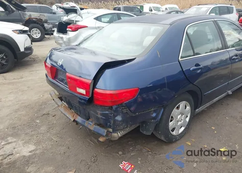 2005 Honda Accord 2.4 Lx from USA, damaged, VIN 1HGCM564X5A115412